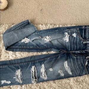 American eagle crop jeggings